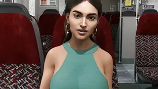 Bare Witness: The Hot Indian Desi Girl From The Train - Ep1
