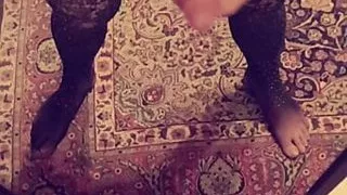 Femboy stroking his Girl Dick