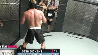 Battle bang – Boobs on the mat!