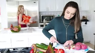 Family Strokes - Thanksgiving Feast Turns Celebration Into Hardcore Family Fuck Fest