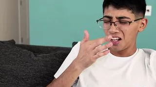 Stepbrother Says, What the hell! Is this from your pussy?!