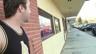 Hairy Mom - Busty blonde Mellanie Monroe gives a blowjob