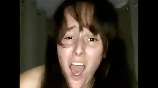 My Pornstar Wife cums while getting fucked reverse cowgirl