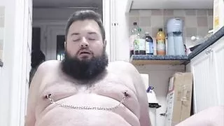 I try out my new cage - ends in ass to mouth