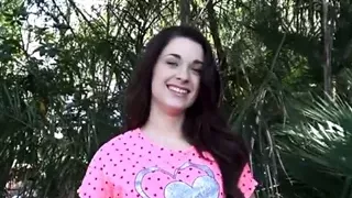 Petite teen Britney Blue toying her tight wet pussy