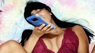 Blindfolded stepmom tricked and fucked by her stepson