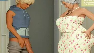 My Girlfriend's Grandma Wants My Big Cock