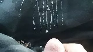 Masturbation in work truck