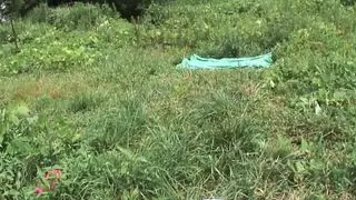 doll looking hot horny hairy Japanese teen (18+) pussy fucked hard by big cock in public