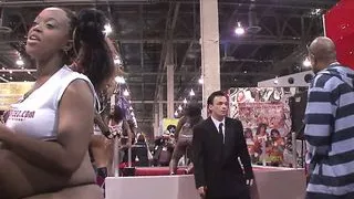 Yasmine fucked with a jewel plug in her asshole