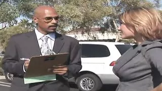 Leigh Livingston enjoys a deep interracial fuck