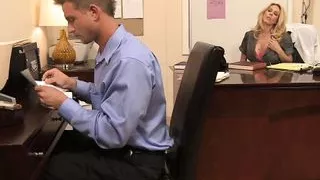 Angela Attison is a blonde who loves her partner's cum