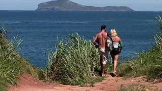 Chloe Delaure with big tits loves anal threesomes