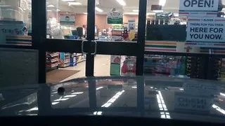 DeeDee Slut stops to get a Drink