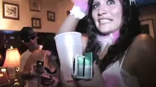 Party Blonde Blows a Black Big Dick