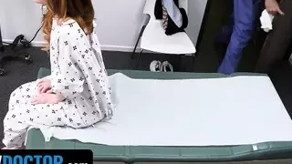 Perv Doctor - Sexy Redhead Patient Gets Fucked Hard And Impregnated By Horny Doctor