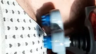 Three girlfriends had their first orgasm with a big vibrator – Lesbian-illusion