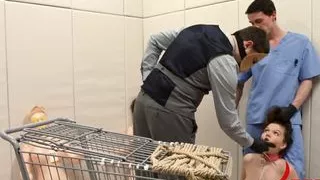 Piss covered anal sub is dominated