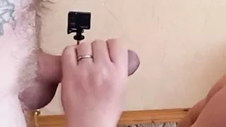 skillful hands milk my cock and get cum