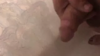 Boyfriend plays with his dick
