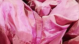 Dickhead rub with pink shaded satin silky salwar of neighbour bhabhi (46)