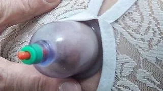 Pump up the nipples ... This is very pleasant pain