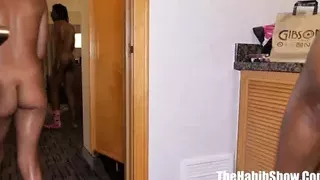 Dork Darian loves dick swapping Olive Onyx and Peach Fuzz