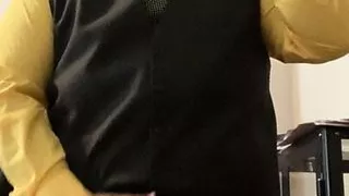 Appropriately dressed.