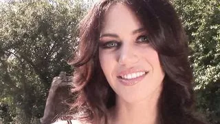 Gorgeous blue eyed American teen (18+) gets her wet and horny drilled by BBC