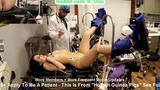 Hottie Blaire Celeste Becomes Human Guinea Pig For Doctor Tampa’s Strange Urethral Stimulation And Electrical Experiment