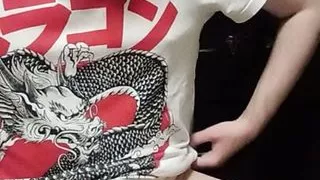 Handjob of a beautiful hard cock