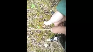 Pissing on the street in public