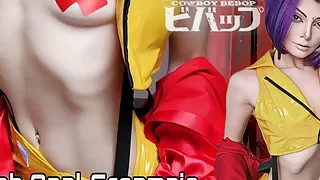 Faye (cowboy bebop) rough anal creampie