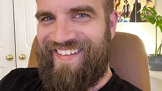 Rubbing it hard, big balls slapping