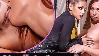 DEVIANTE - College girl confesses she's a lesbian and has a sexual experience in locker room