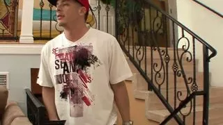 Busty teen Elaina sucks and fucks cock for cum