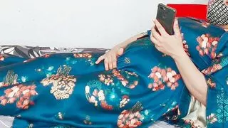 Lonely Muslim girl masturbating after watching porn videos