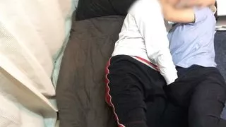 A couple enjoying slow sex.