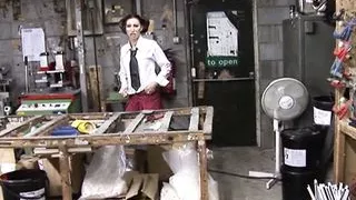 Roxanne Cox takes a hard cock in her mouth and ass