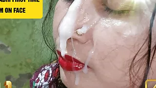 Salu bhabhi first time Cum on face