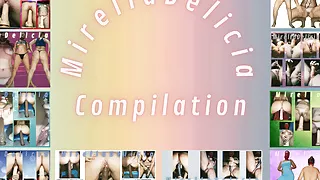 Mireladelicia compilation – 10 videos in 1, squirt, exhibitionism, masturbation, sensual dance, striptease, playing nice