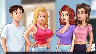 Summertime Saga: Girls Are Inviting Guy On A Beach Party - Ep 199