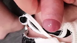 Cumpilation on Sabrinas tiny strings and big Toys with a lot of cum