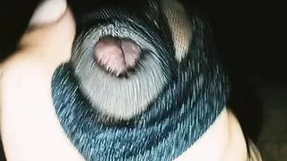 Indian Slut’s Ass Is Slapped As She Uses Her Panties For a Blowjob