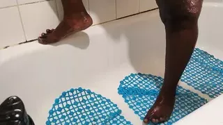 Thot in Texas - Juicy BBW Chubby Tits Stomach Hips Starts Suckin Dick Feet Worship