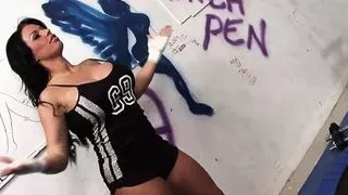 Kerry Louise is a brunette screwed and filled with cum