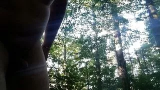 Outdoor Adventure With Penis In Hand