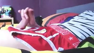 Sammy Andrews Cumming on Superhero Underwear