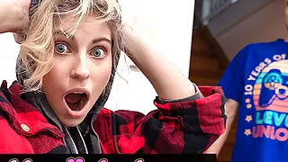 DEVIANTE - What the fuck dude, you're a girl?! College teen discovers his best mate has a pussy and pert natural tits