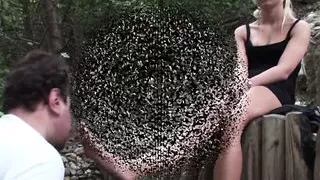 outdoor dirty feet cleaning